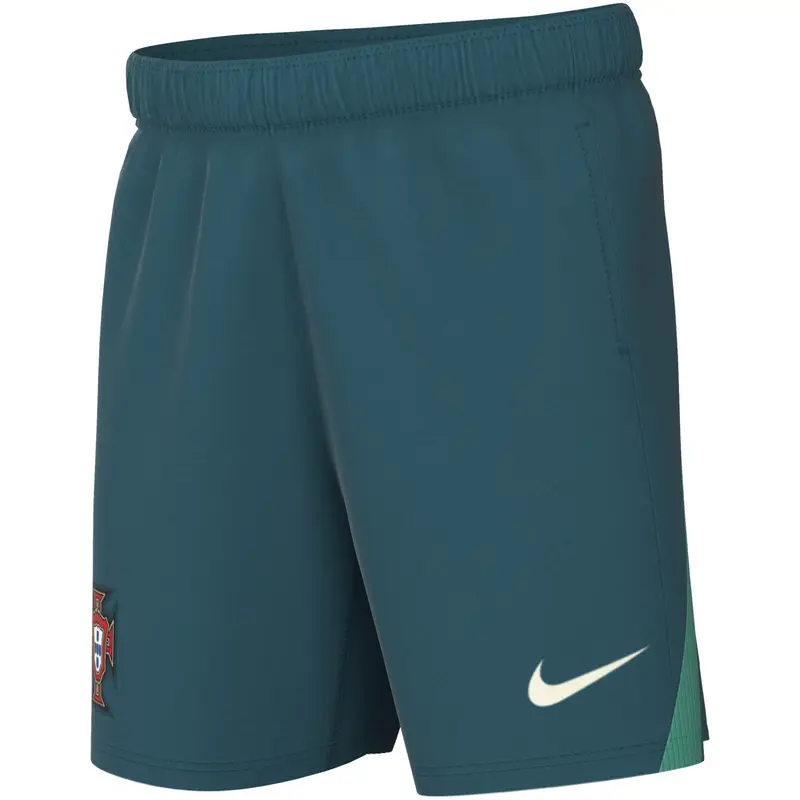 Pantaloncini calcio per bambini Portugal Dri-FIT Strike Euro 2024 Bleu