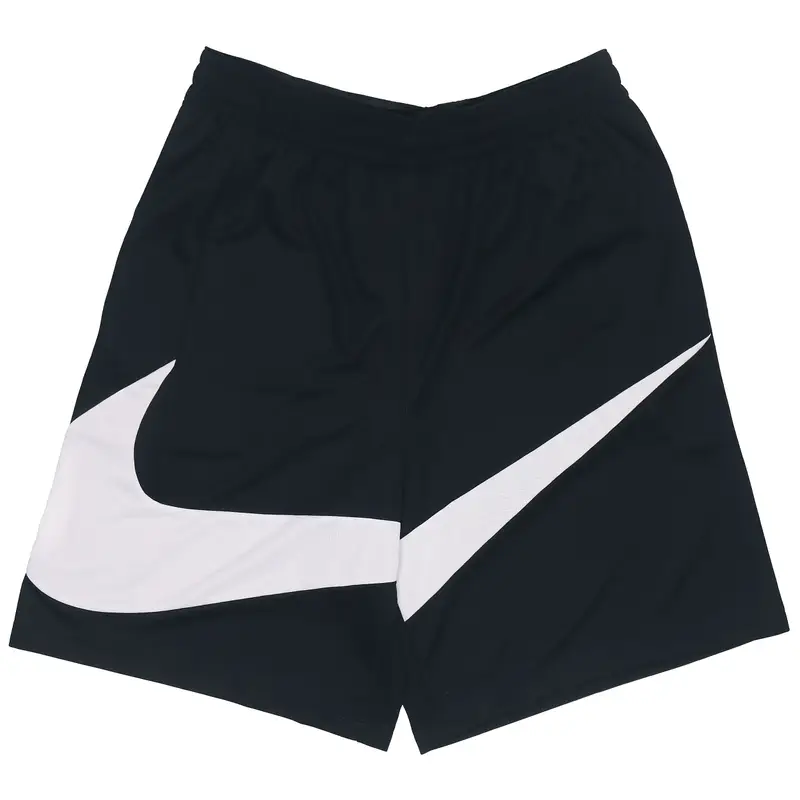 Pantaloncini Casual da Uomo con Stampa Logo Grande Colorblock Nike, Vita Elastica, Neri DQ1169-010 S
