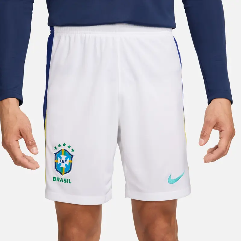 Pantaloncini da allenamento Brésil Copa America 2024 Blanc