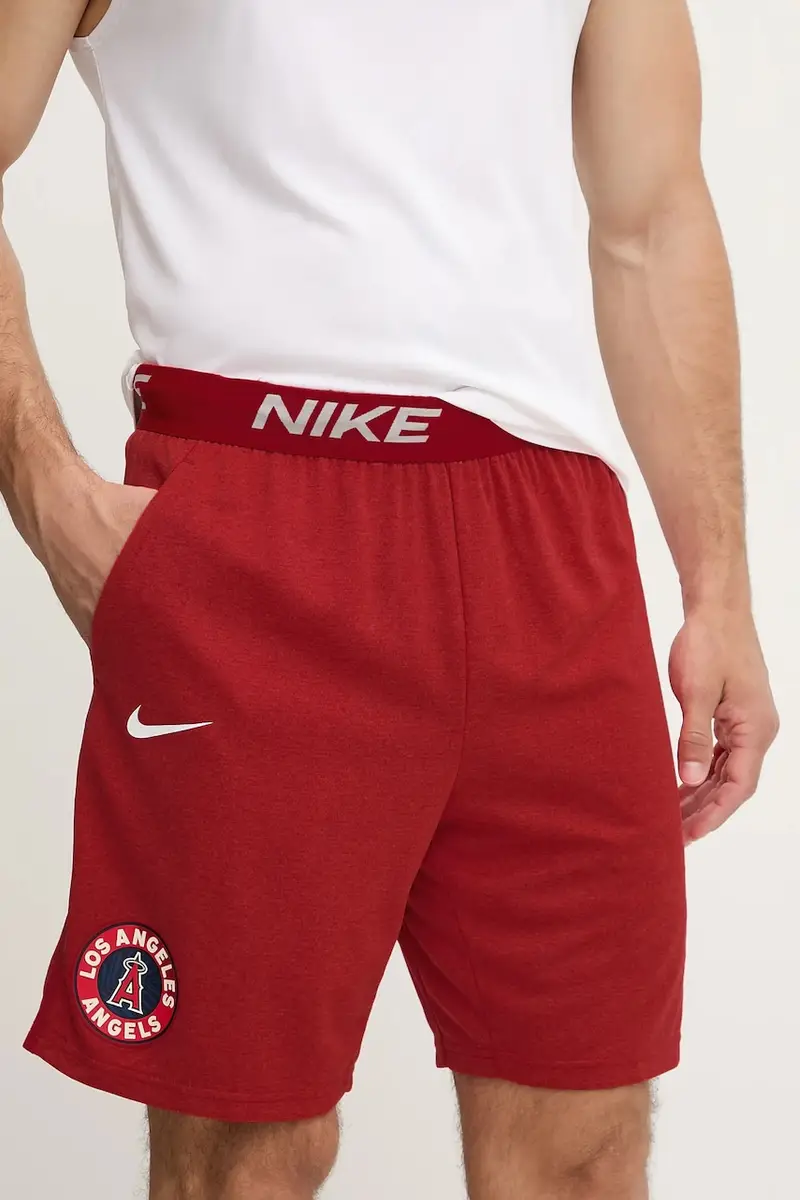 pantaloncini da allenamento Los Angeles Angels uomo colore rosso 015E-163N-ANG-RLY