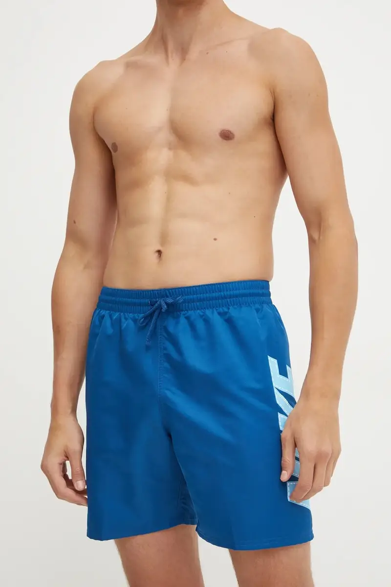 pantaloncini da bagno Big Block colore blu navy NESSE521 miniatura 2