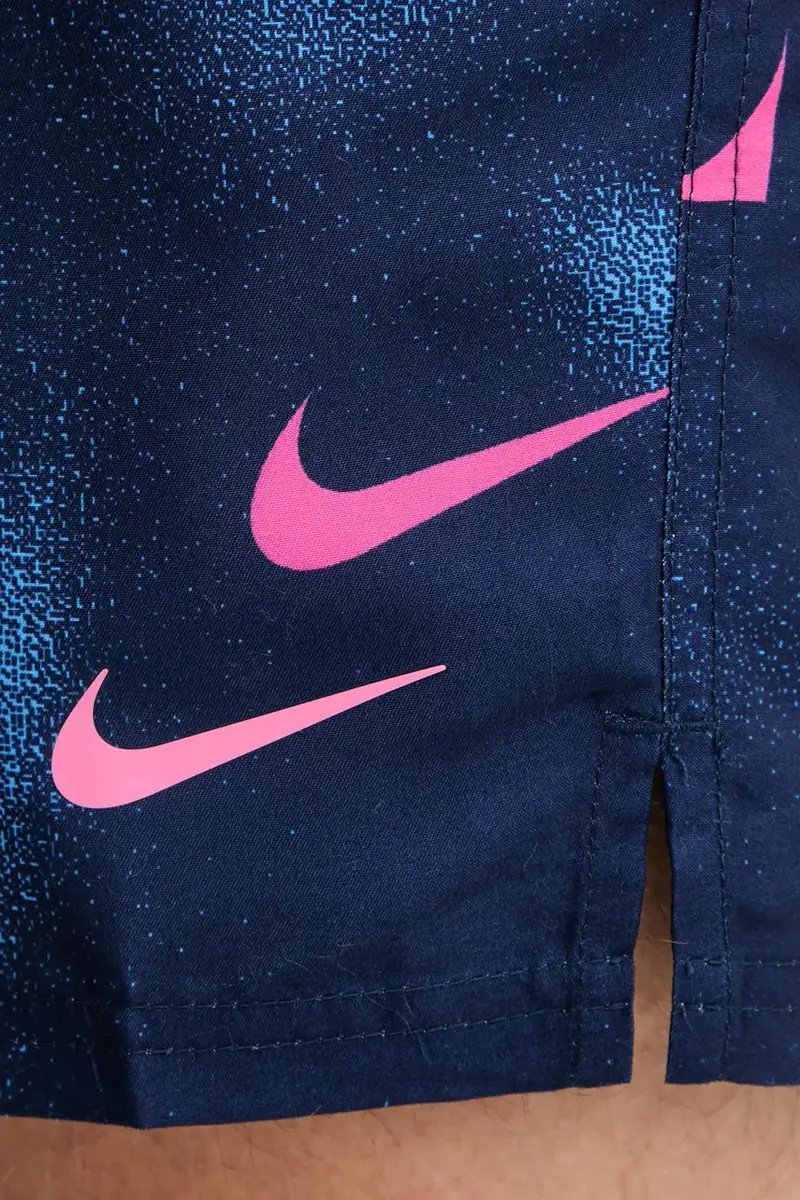 pantaloncini da bagno colore blu navy NESSF563 miniatura 4