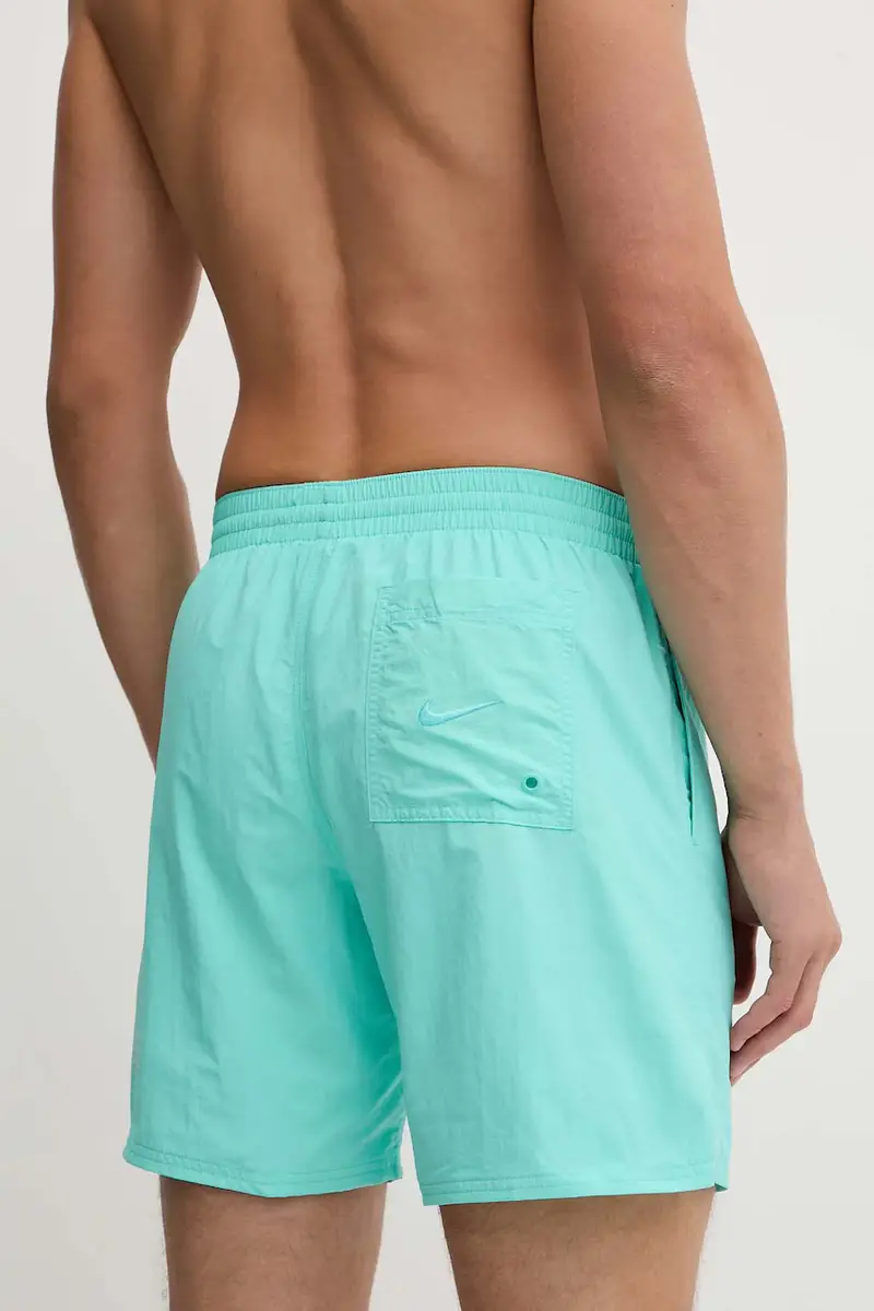 pantaloncini da bagno colore nero NESSF508 Turchese miniatura 3