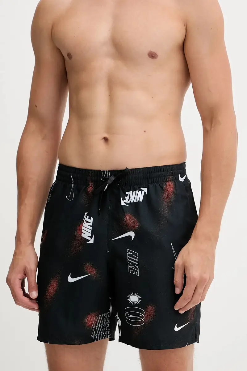 pantaloncini da bagno colore nero NESSF563 miniatura 2