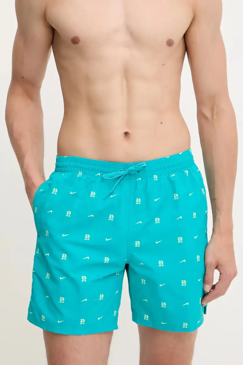 pantaloncini da bagno colore turchese NESSF518