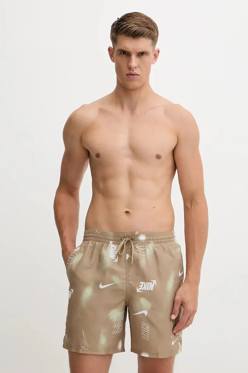 pantaloncini da bagno colore verde NESSF563