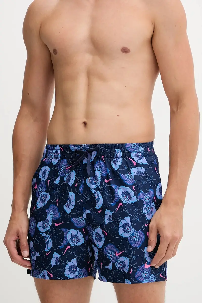 pantaloncini da bagno colore violetto NESSF565 miniatura 2