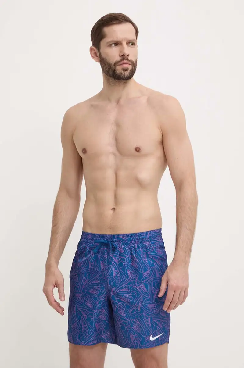 pantaloncini da bagno Sneakers colore blu