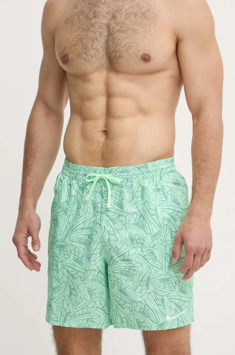 pantaloncini da bagno Sneakers colore verde