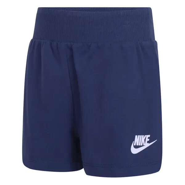 Pantaloncini da bambina in jersey Nike Bleu