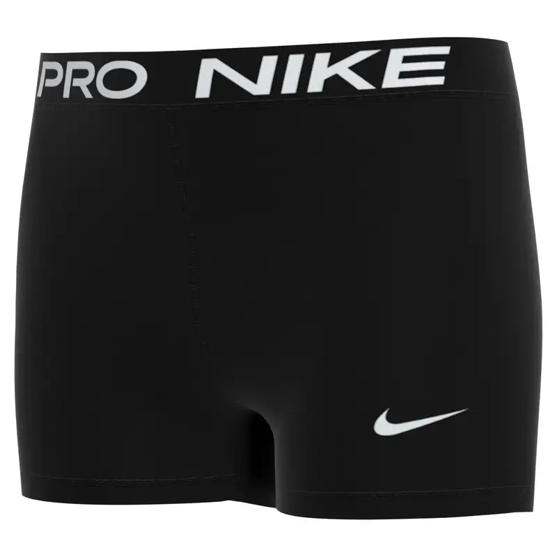 Pantaloncini da bambina Nike Pro Noir