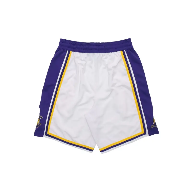Pantaloncini da Basket Traspiranti Swingman NBA Association Edition Lakers Uomo Fondi Bianco AJ5616-100 M miniatura 5