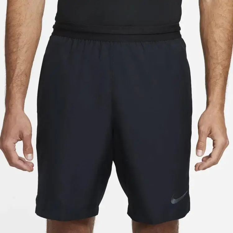 Pantaloncini da Calcio Nike con Elastico in Vita e Logo Uomo Neri AA0737-010 L miniatura 4