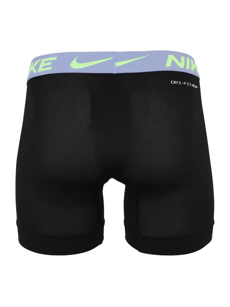Pantaloncini intimi sportivi giallo neon / lilla / lilla chiaro / nero miniatura 2