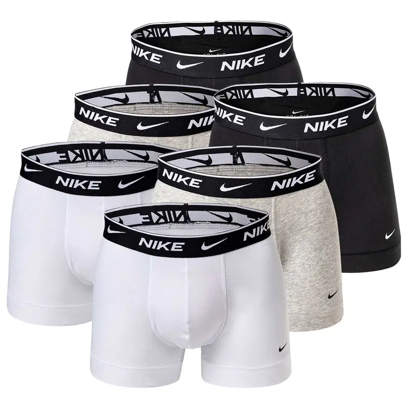 NIKE Pantaloncini intimi sportivi  grigio sfumato / nero / bianco
