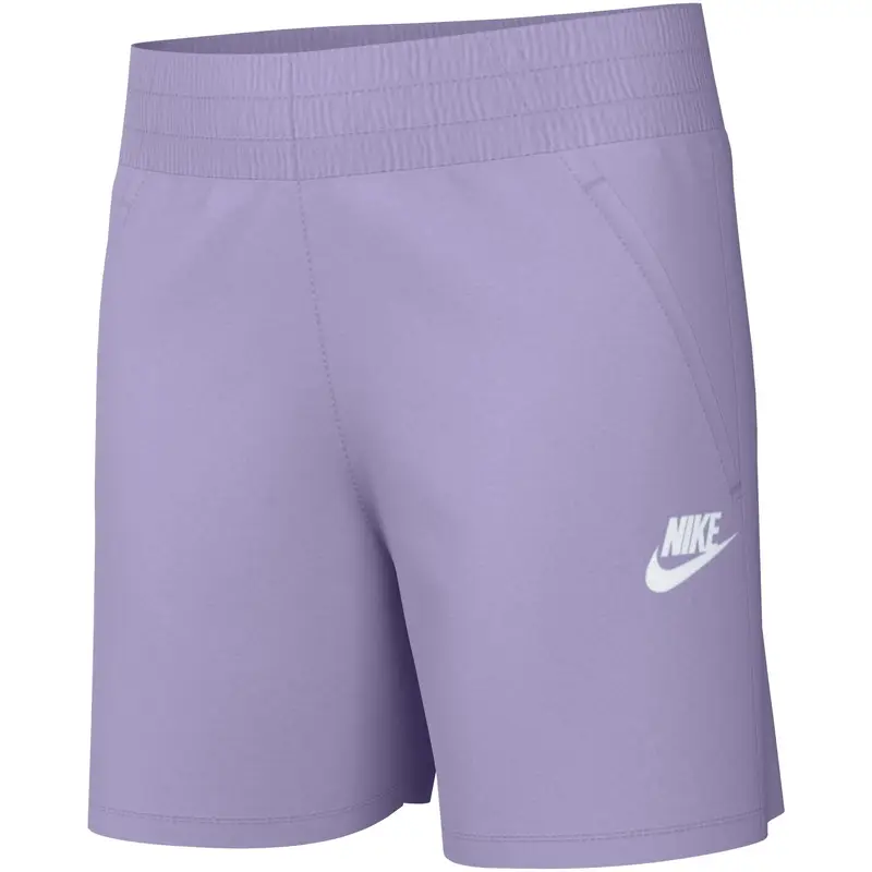 Pantaloncini per bambini Nike Club Fleece Violet