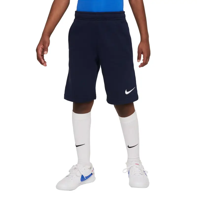 Pantaloncini per bambini Nike Fleece Park20 Bleu