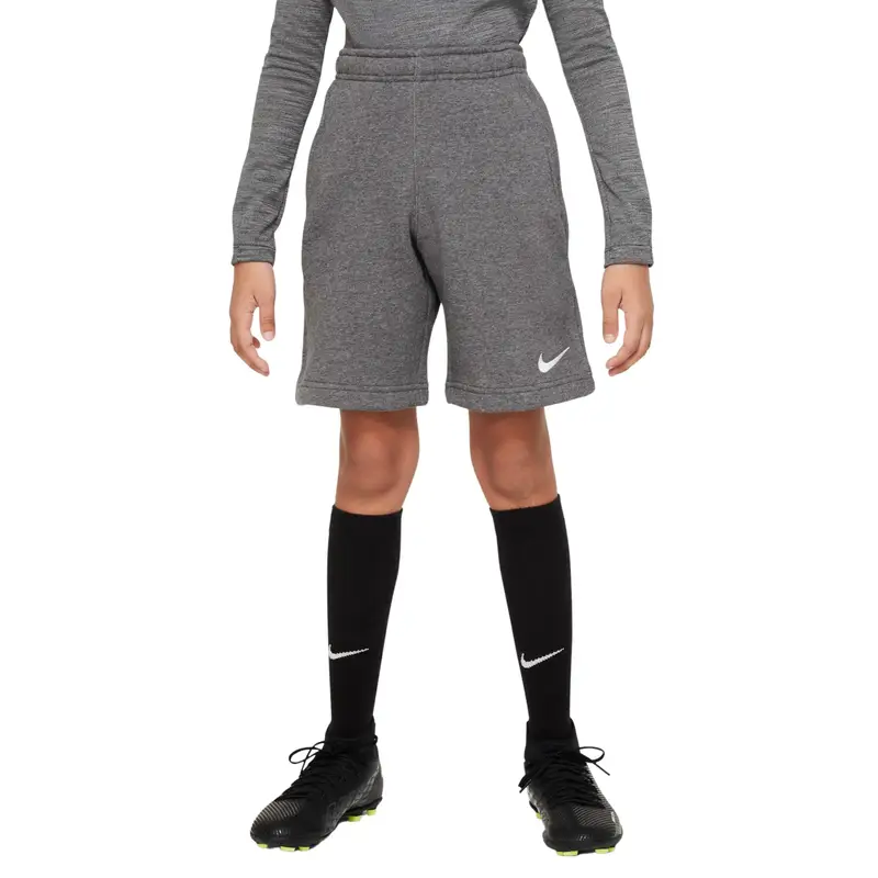 Pantaloncini per bambini Nike Fleece Park20 Gris