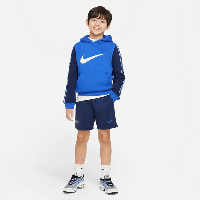 Pantaloncini per bambini Nike Repeat Bleu