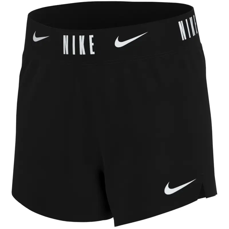 Pantaloncini per ragazze Nike Dri-Fit Trophy Noir
