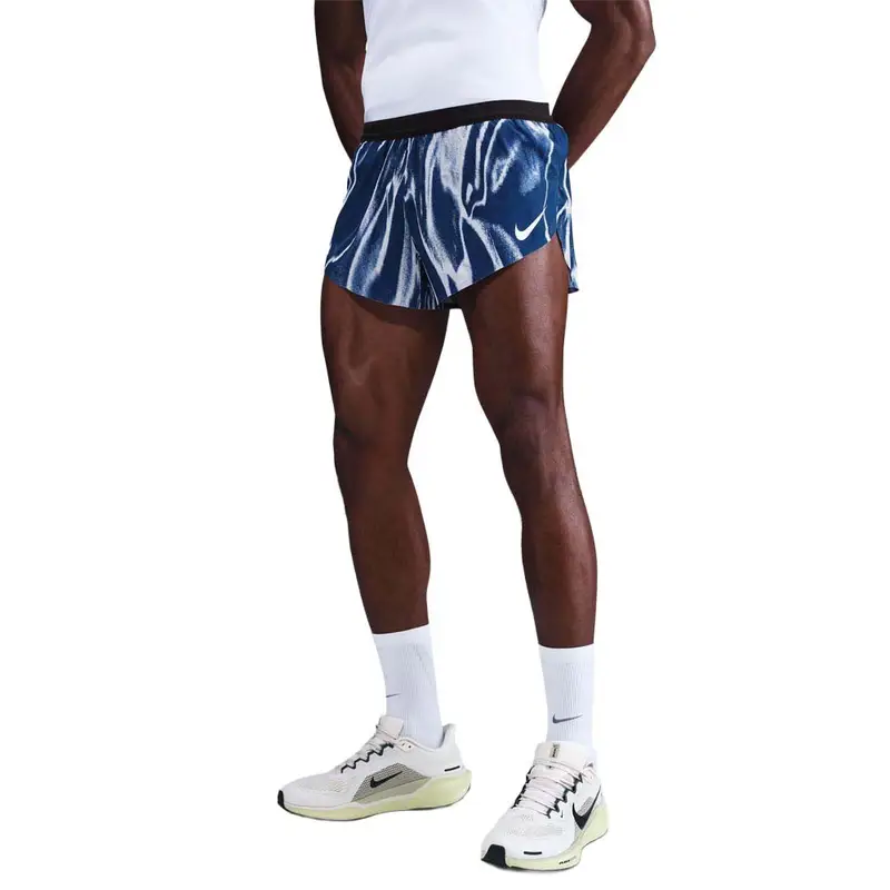 Pantaloncini Running Areoswift 2In1 Ee Aop Coastal Blue Uomo M