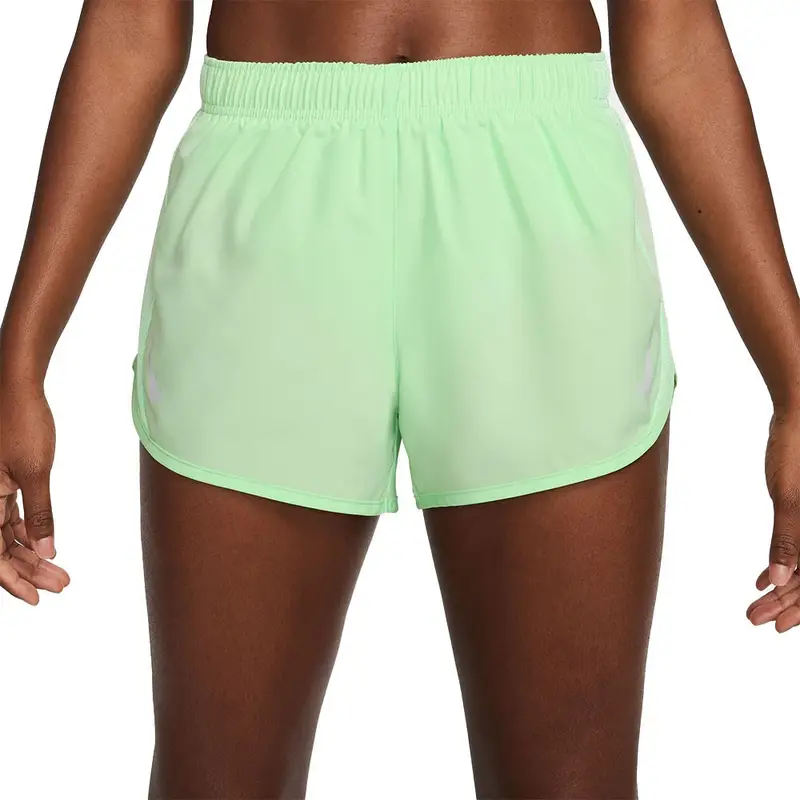 Pantaloncini Running Fast Df Tempo 3" Vapor Verde Reflective Donna L