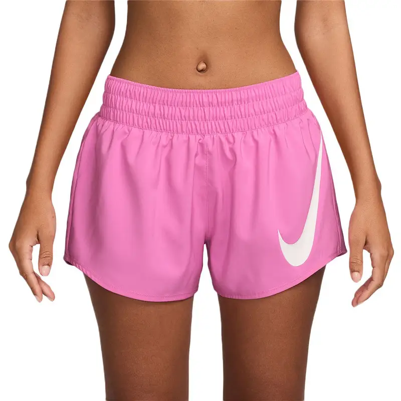 Pantaloncini Running One Swoosh Ful Rosa Bianco Donna M