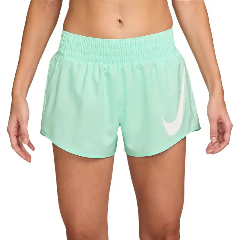 Pantaloncini Running One Swoosh Mint Foam Bianco Donna XS