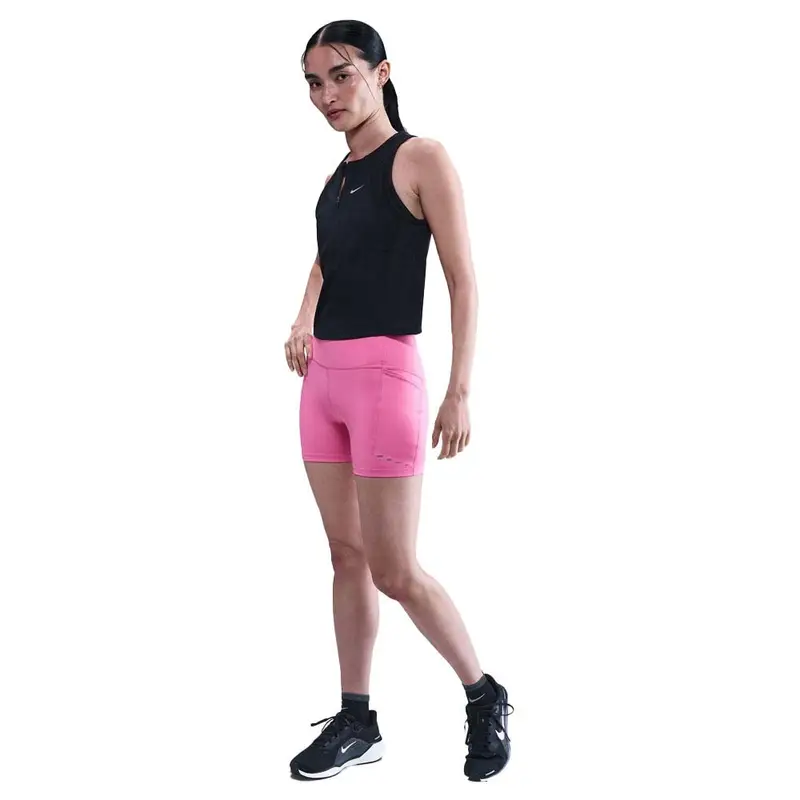 Pantaloncini Running Swift Ful Rosa Argento Donna L