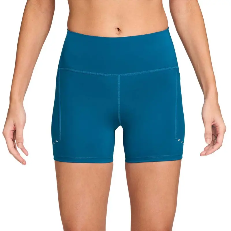 Pantaloncini Running Swift Verde Abyss Argento Donna L