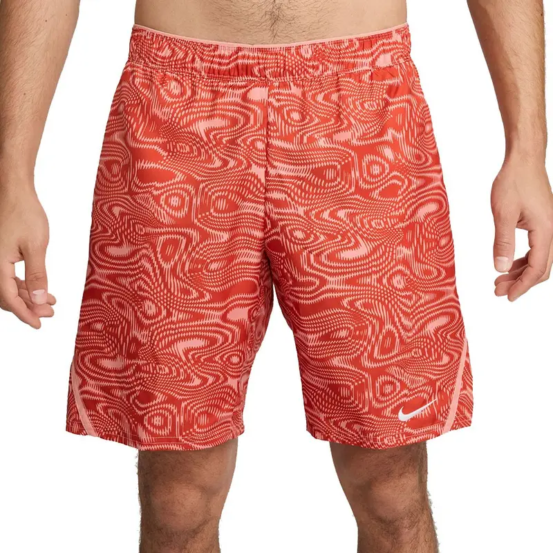 Pantaloncini Tennis Victory Dri-FIT Rosso Arancione Uomo XL