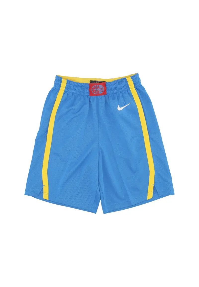 Nike Pantaloni Basket Uomo Lt Photo blu e Tour giallo