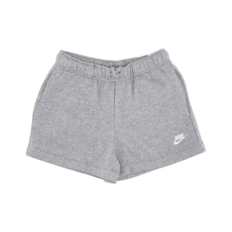 Pantaloncino Donna Sportswear Club Fleece Mid-rise Shorts Dk Grey Heather/white
