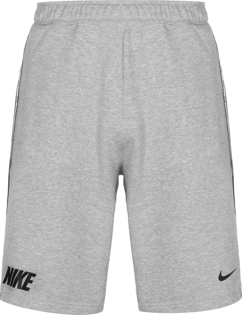 Pantaloncino uomo nike sportswear grigio in cotone garzato | Nike