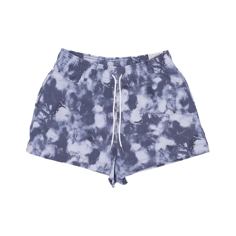 Pantalone Corto Tuta Donna Sportswear Jersey Wave Dye Shorts Gridiron/diffused Blue