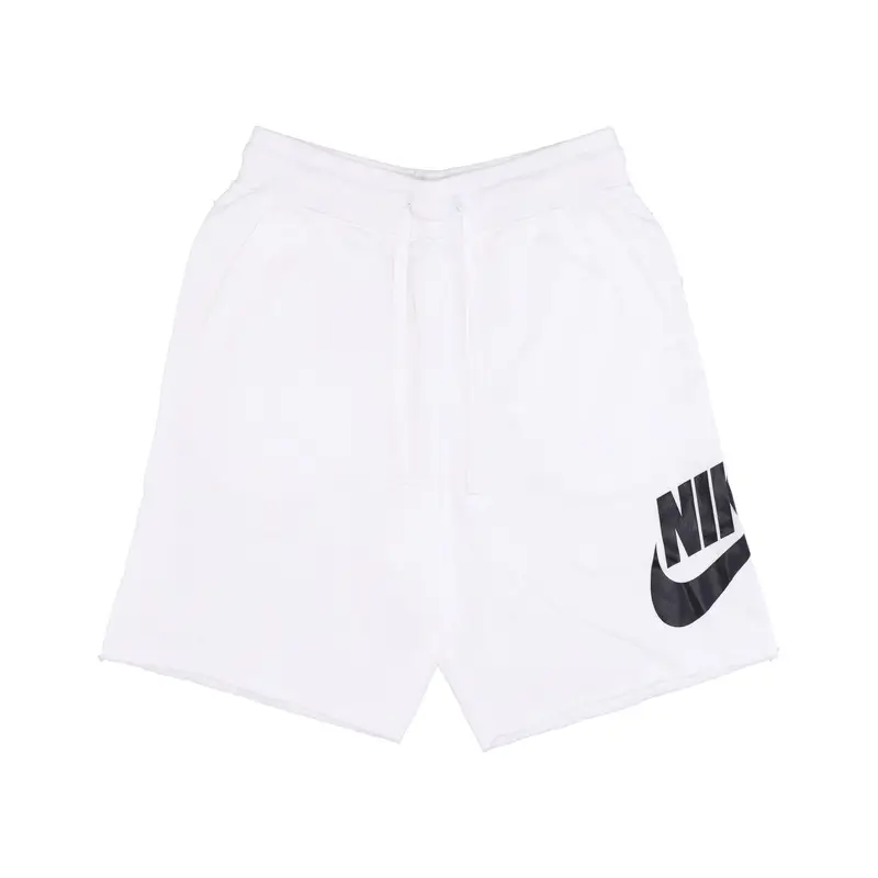 Pantalone Corto Tuta Uomo Club Alumni Hbr Ft Short White/white/black