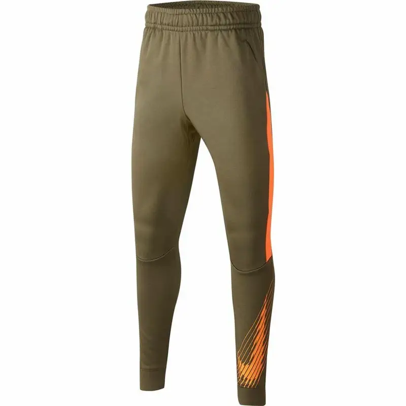 Pantalone di Tuta per Bambini Nike Dri-FIT Therma Oliva | Nike Multi