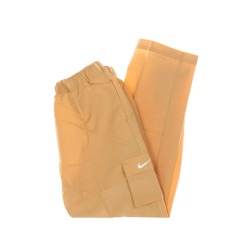 Pantalone Tuta Donna W Sportswear Essential Woven High-rise Pant Cargo Harvest Moon/white