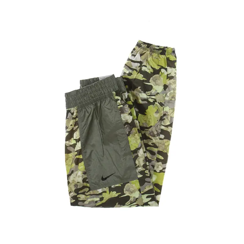 Pantalone Tuta Donna W Woven Aop Mr Jogger P& G Cargo Khaki/light Army/black