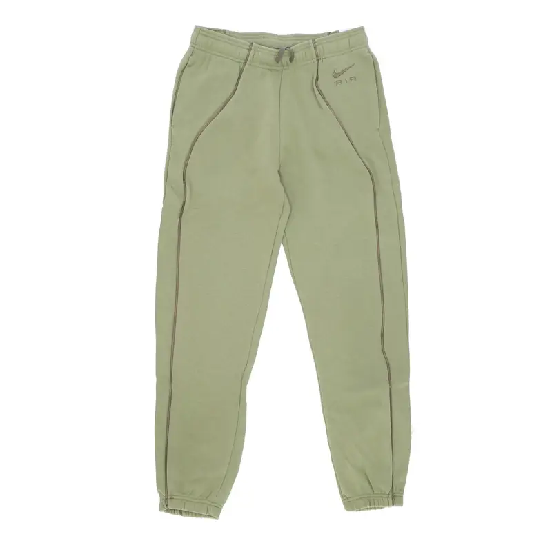 Pantalone Tuta Felpato Donna Sportswear Air Fleece Mid-rise Joggers Alligator/medium Olive/medium Olive