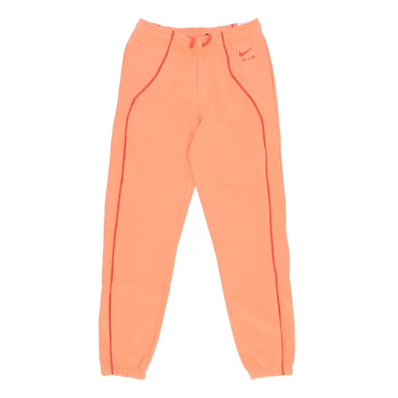 Pantalone Tuta Felpato Donna Sportswear Air Fleece Mid-rise Joggers Orange Trance/mantra Orange