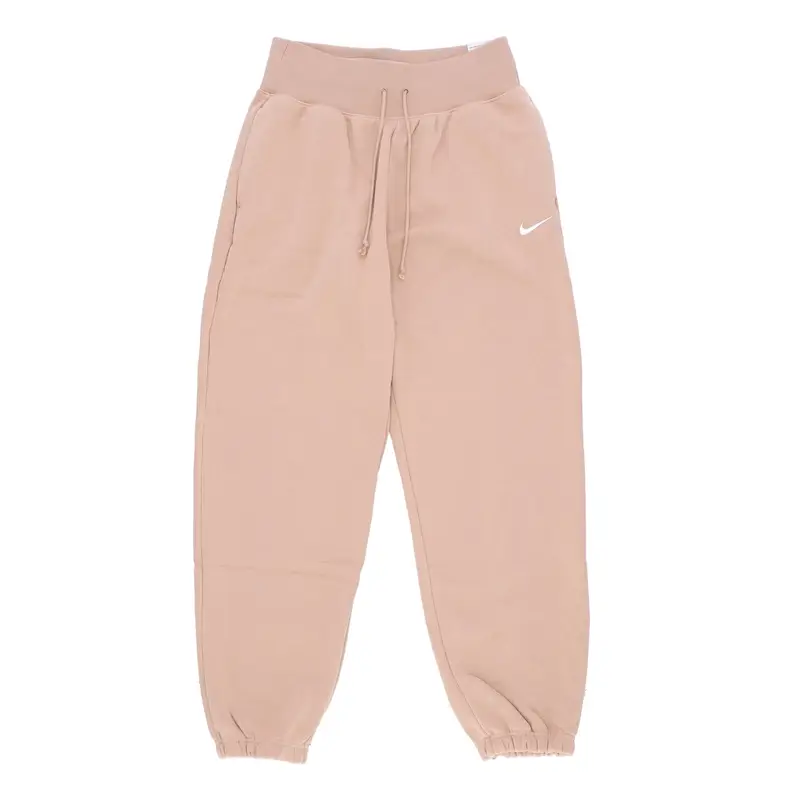 Pantalone Tuta Felpato Donna W Sportswear Phoenix Fleece High - Waisted Oversized Pant Hemp/sail
