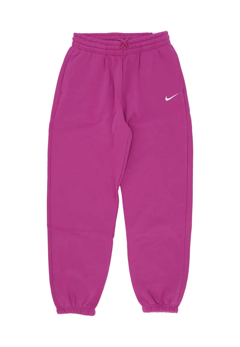 Pantalone Tuta Felpato Donna W Sportswear Phoenix Fleece High-waisted Oversized Pant Hot Fuchsia/sail