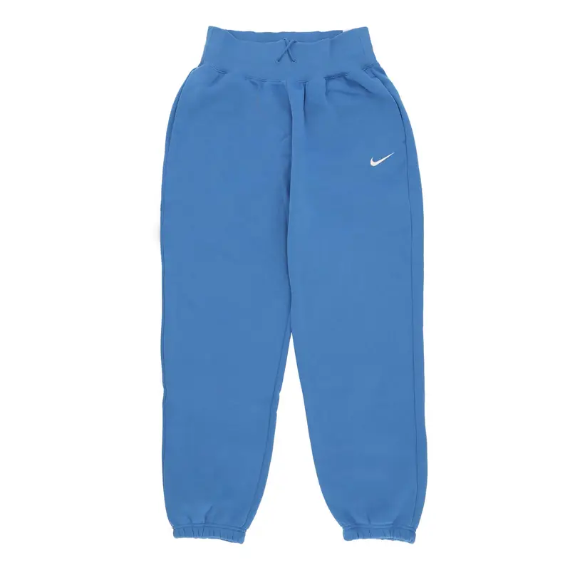 Pantalone Tuta Felpato Donna W Sportswear Phoenix Fleece High - Waisted Oversized Pant Star Blue/sail