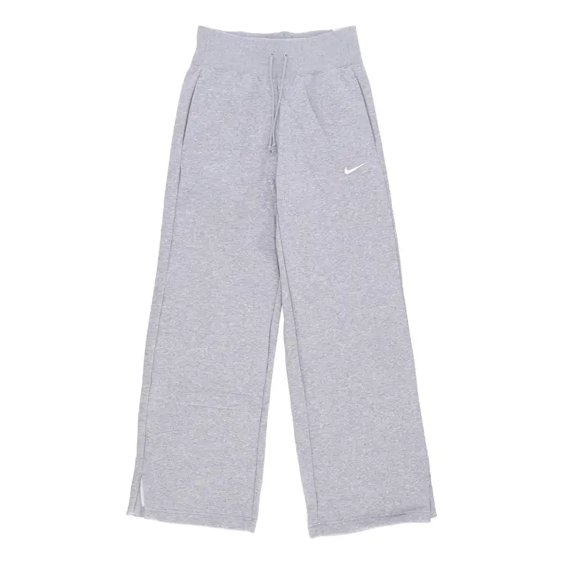 Pantalone Tuta Felpato Donna W Sportswear Phoenix Fleece Wide-leg Pant Dk Grey Heather/sail