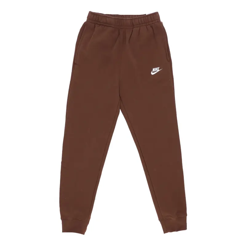 Pantalone Tuta Felpato Uomo Club Jogger Bb Cacao Wow/cacao Wow/white