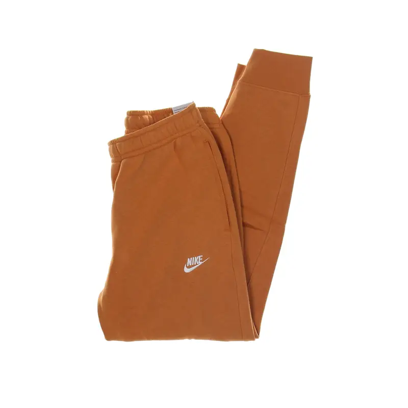 Pantalone Tuta Felpato Uomo Club Jogger Bb Hot Curry/hot Curry/white
