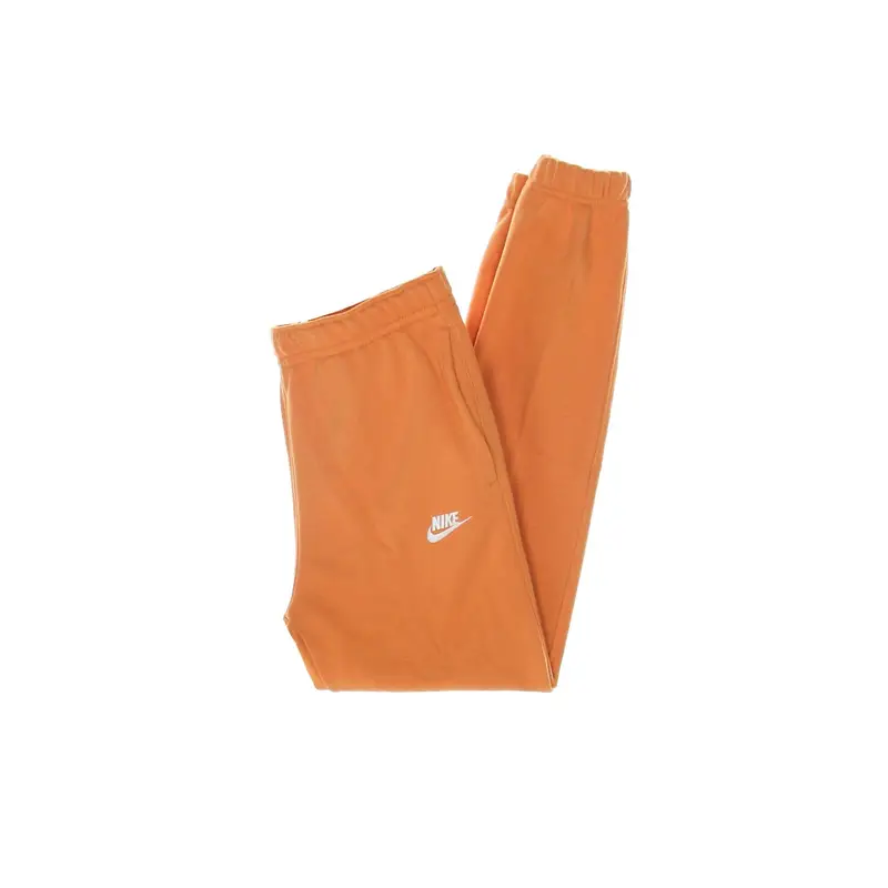 Pantalone Tuta Felpato Uomo Sportswear Club Fleece Pant Hot Curry/hot Curry/white