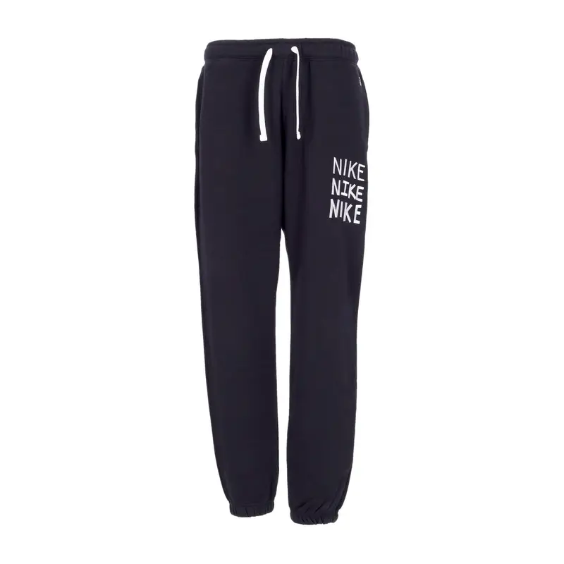 Pantalone Tuta Felpato Uomo Sportswear Hbr-c Fleece Joggers Black/white/white