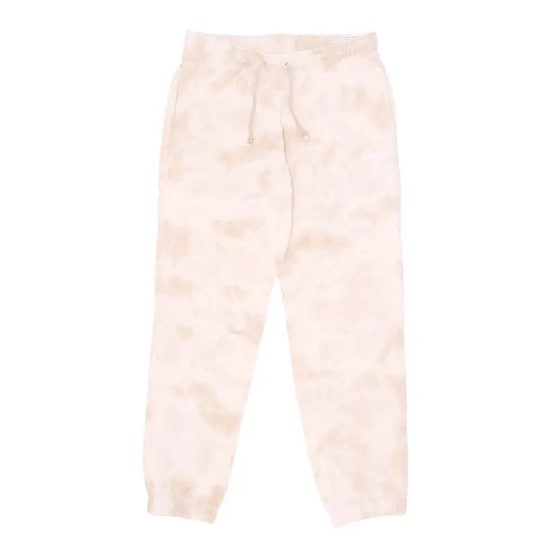 Pantalone Tuta Leggero Donna Sportswear Mid-rise Cloud-dye Joggers Sanddrift/white
